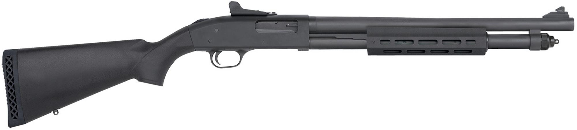 Mossberg 590A1 Tactical Shotgun 50765, 12 Gauge, 18.50", 3" Chmbr, Synthetic Stock, Black Finish