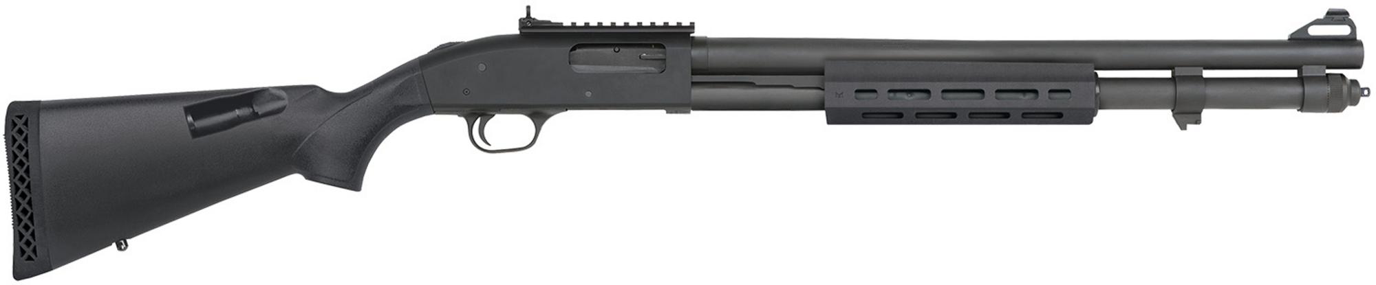 Mossberg 590A1 Tactical Shotgun 50768, 12 Gauge, 20", 3" Chmbr, Synthetic Stock, Black Finish