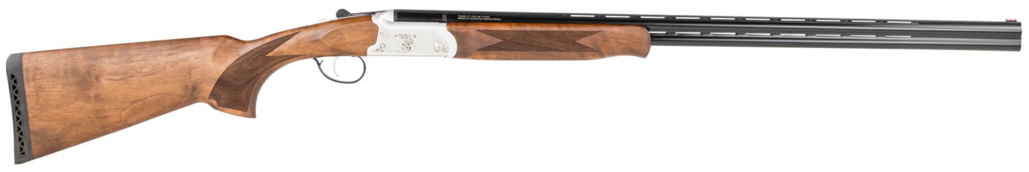 TriStar Trinity LT O/U Shotgun 33118, 410 Gauge, 28", 3" Chmbr, Engraved Finish, Walnut Stock