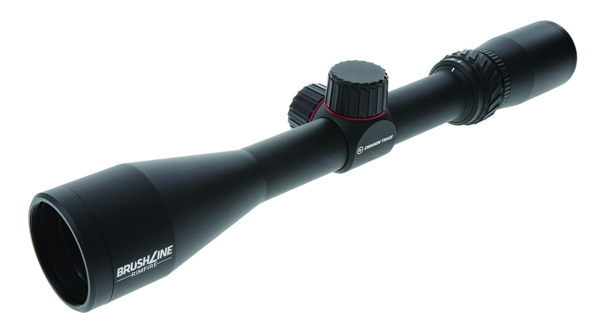Crimson Trace Brushline Rifle Scope 0101580, 3-9x, 40mm Obj, 1" Tube, Black, BDC Rimfire Reticle