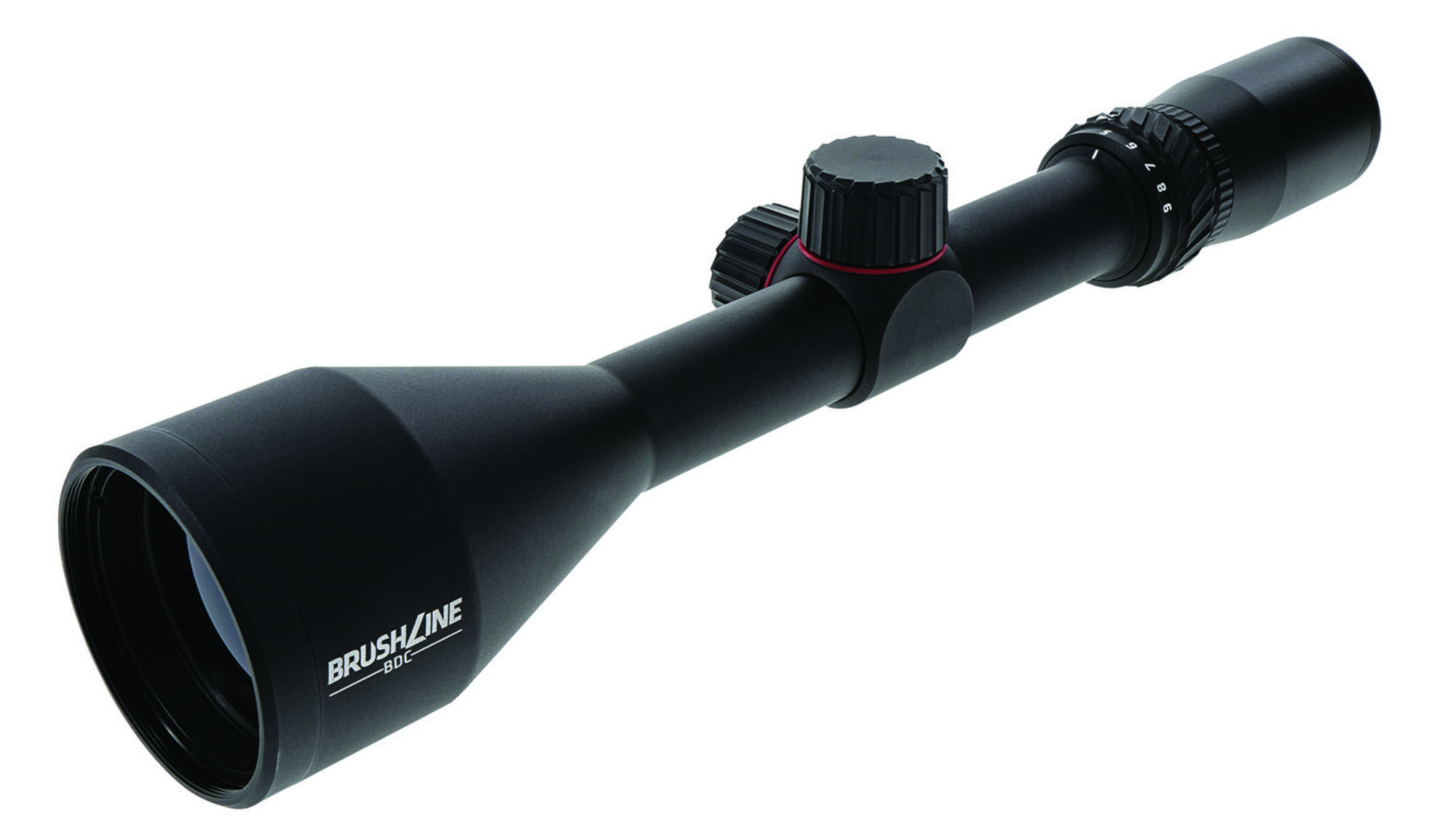 Crimson Trace Brushline Rifle Scope 0101570, 3-9x, 50mm Obj, 1" Tube, Black, BDC Reticle