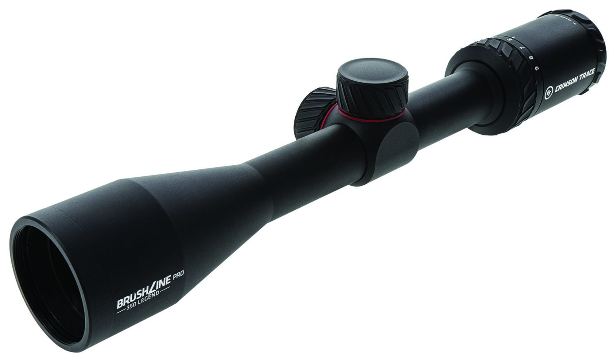 Crimson Trace Brushline Pro Rifle Scope 0101220, 3-9x, 40mm Obj, 1" Tube, Black, BDC 350 Legend Reticle