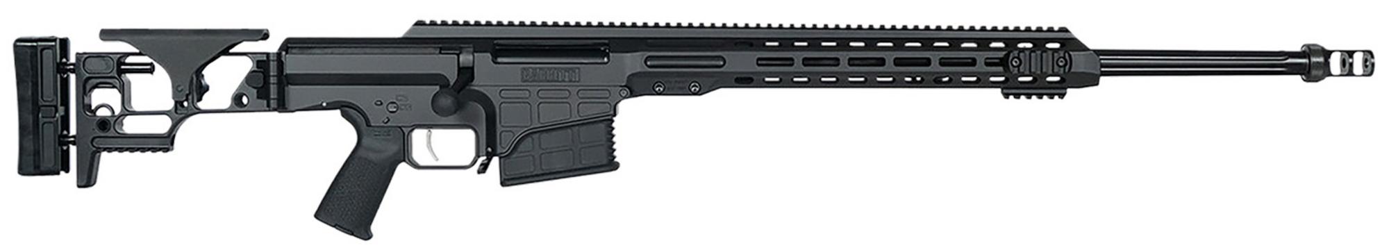 Barrett MRAD Bolt Action Rifle 18490, 308 Win, 22", Folding w/Adjustable LOP Stock, Black Finish, Fluted Barrel, 10 Rds