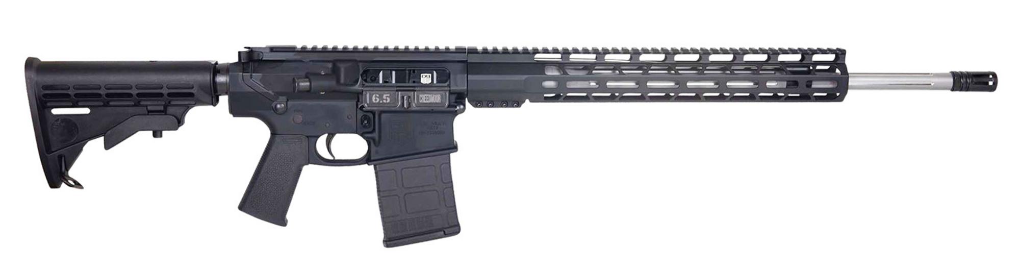 Diamondback DB10 Semi-Auto Rifle DB105AM001, 6.5 Creedmoor, 20", 6 Position Stock, Stainless Fluted Barrel, Black Finish, 20 Rds