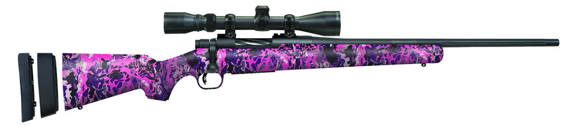 Mossberg & Sons Patriot Super Bantam Youth Bolt Action Rifle 28142, 243 Win, 20", Muddy Girl Wild Stock, 5 Rds
