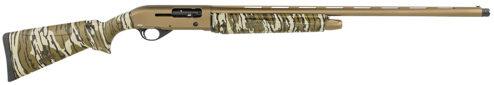 Pointer Field Tek 4 Shotgun KIRFT4MBL12, 12 Gauge, 28", 3" Chmbr, Midnight Bronze Cerakote Rec/Barrel Mossy Oak Bottomland Stock