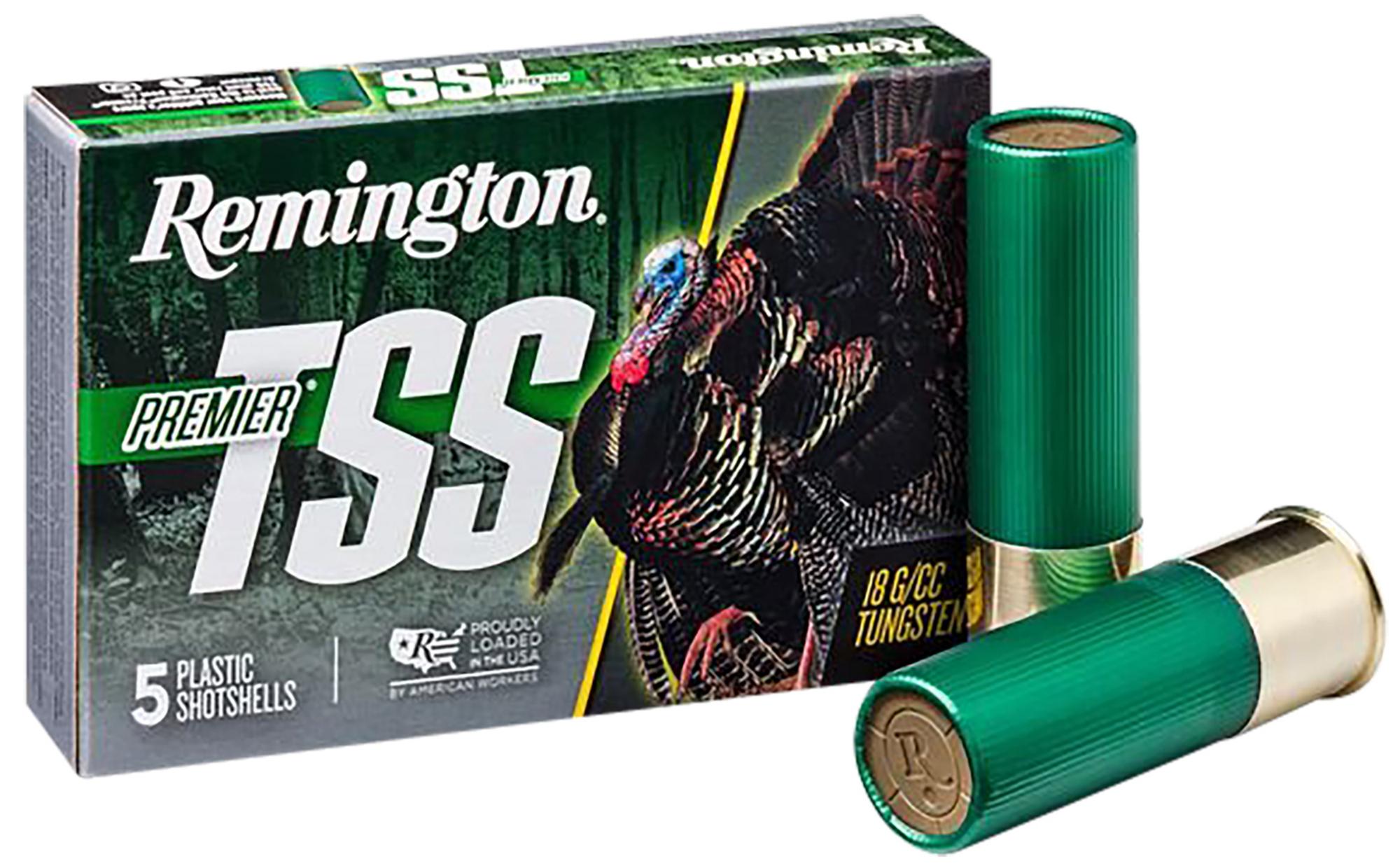 Remington Premier TSS Turkey Shotshells 28045, 12 Gauge, 3", 1 3/4 oz, 1200 fps, #9 Shot, 5 Rds/box