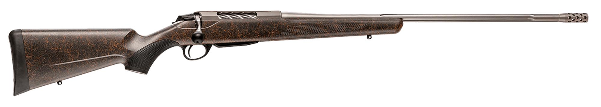 Tikka T3X Lite Bolt Action Rifle JRTXRBS319, 6.5 PRC, 24.3" Threaded, Orange Roughtech Stock, 3 Rds
