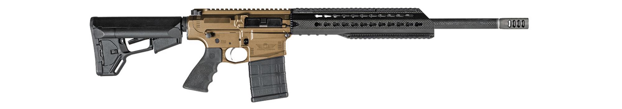 Christensen Arms CA-10 DMR Semi-Auto Rifle CA101541137435, 308 Win, 20", Magpul STR Stock, Burnt Bronze Finish, Carbon Fiber Handguard/Barrel, 20 Rds
