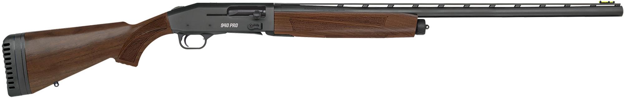 Mossberg 940 Pro Field Shotgun 85154, 12 Gauge, 28", 3" Chmbr, Walnut Stock, Fiber Optic Sight, 4+1