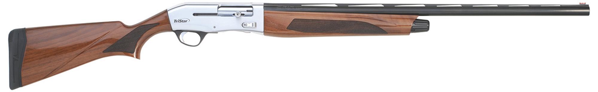 TriStar Viper G2 Pro Shotgun 24263, 410 Gauge, 28", 3" Chmbr, Silver Cerakote Rec, Select Turkish Walnut Stock