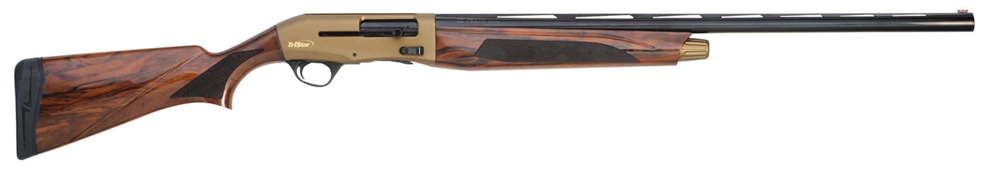 TriStar Viper G2 Pro Shotgun 24266, 16 Gauge, 28", 3" Chmbr, Bronze Cerakote Receiver, Semi-Gloss Turkish Walnut Stock