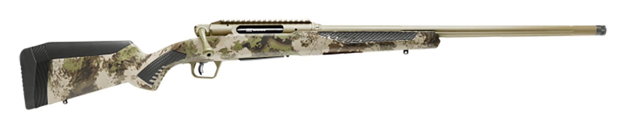 Savage Arms Impulse Big Game Bolt Action Rifle 58028, 7mm PRC, 22", DBM, Woodland Camo Accustock, 2 Rds