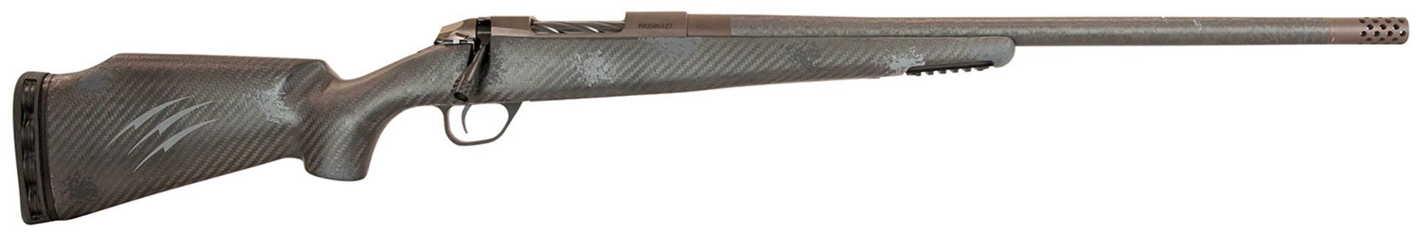 Fierce Carbon Rage Bolt Action Rifle FCRG7PRC24TP, 7mm PRC, 24" Threaded, Phantom Camo Stock, 3 Rds