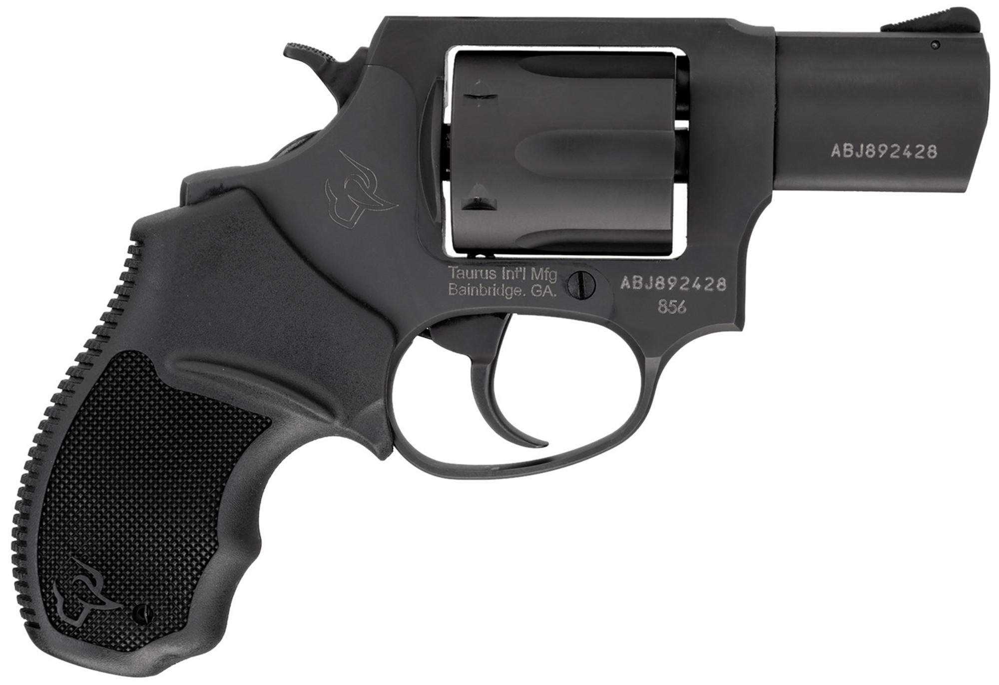 Taurus 856 Revolver 285621MA, 38 Special +P, 2", Black Rubber Grips, Matte Black Finish, 6 Rds