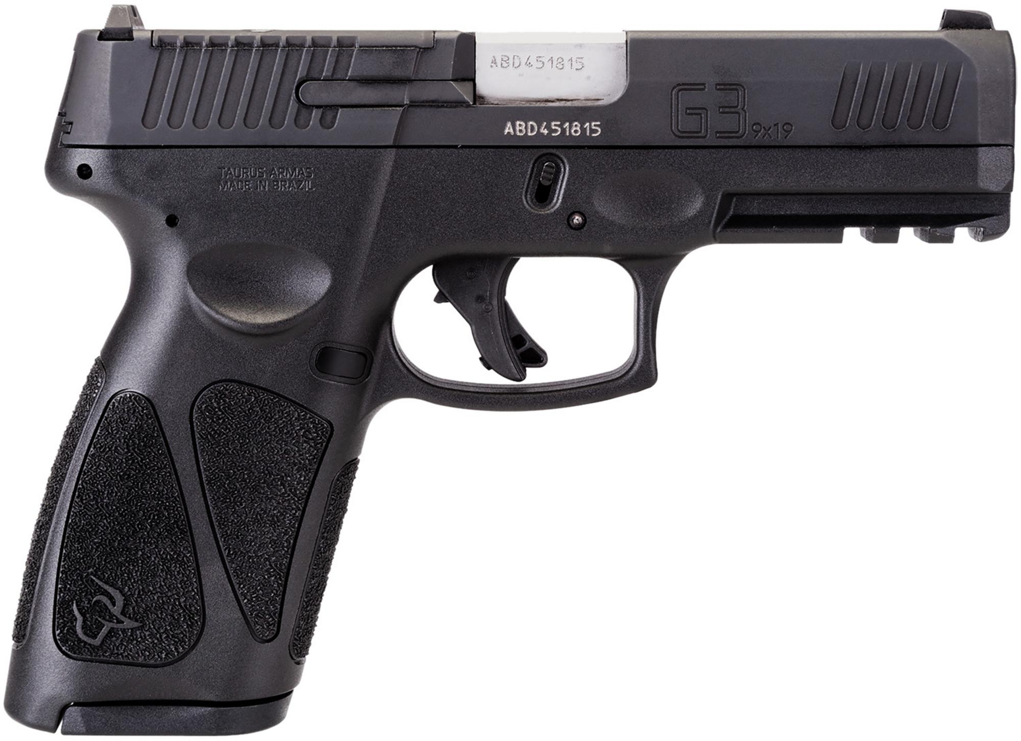 Taurus G3 T.O.R.O Full Size Pistol 1G3P94117, 9mm, 4", Black Polymer Grips, Optic Ready, 17 Rds