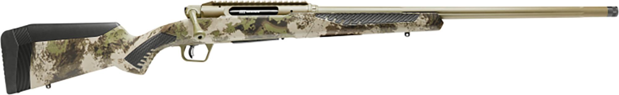 Savage Arms Impulse Big Game Bolt Action Rifle 58022, 6.5 Creedmoor, 22" Threaded, Woodland Camo Stock, 4 Rds