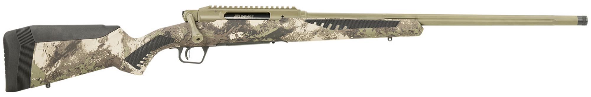 Savage Arms Impulse Big Game Bolt Action Rifle 58025, 30-06 Springfield, 22" Threaded, Woodland Camo Stock, 4 Rds