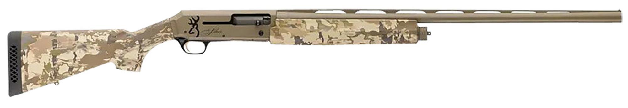 Browning Silver Field Shotgun 011438205, 12 Gauge, 26", 3.5" Chmbr,  FDE Barrel/Rec, AURIC Camo Synthetic Stock Finish