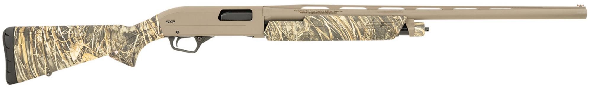 Winchester Repeating Arms SXP Hybrid Hunter Shotgun 512432391, 12 Gauge, 26", 3" Chmbr, FDE Barrel/Rec, Realtree Max-7 Furniture, Fiber Optic Sight