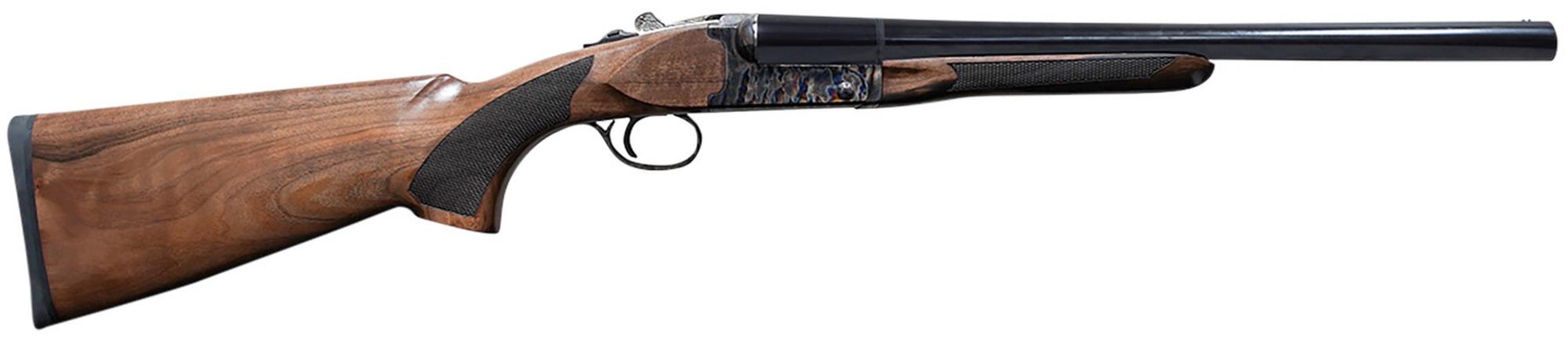 Citadel Coach Shotgun CITSBS1218HT, 12 Gauge, 18.50", 3" Chmbr, Blued Barrel, Heat Tempered Rec, Fixed Walnut Stock, Bead Sight