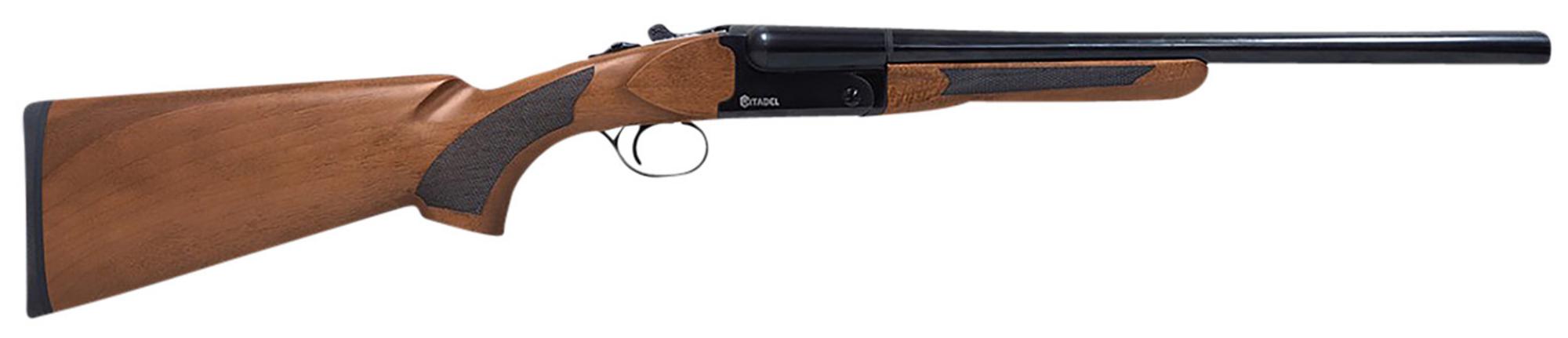 Citadel Coach Shotgun CITSBS2018HT, 20 Gauge, 18.50", 3" Chmbr, Blued Barrel Case Coloring/Heat Treatment Receiver Fixed Walnut Stock