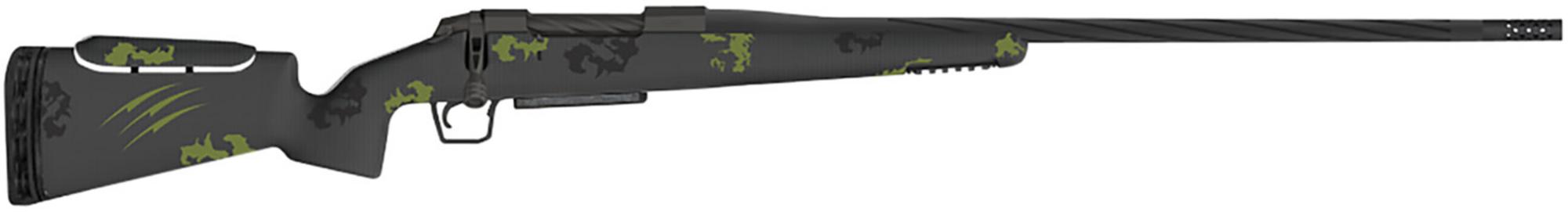 Fierce Twisted Rival XP Bolt Action Rifle FRXP308WIN24BF, 308 Win, 24" Threaded, Forest Camo Carbon Stock, 4 Rds