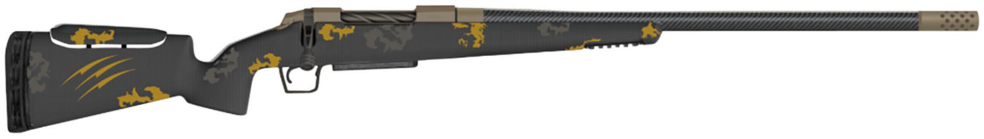 Fierce Carbon Rival XP Bolt Action Rifle FCRXP7PRC20SBH, 7mm PRC, 20" Threaded, Harvest Camo Carbon Stock, 3 Rds
