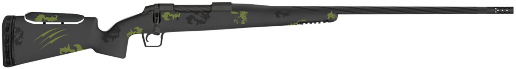 Fierce Twisted Rival FP Bolt Action Rifle FRFP28NOS24BF, 28 Nosler, 24" Threaded, Forest Camo Carbon Stock, 3 Rds