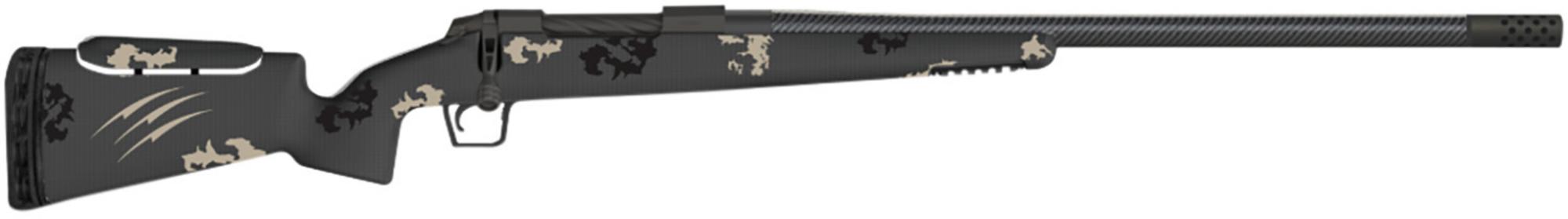 Fierce Carbon Rival FP Bolt Action Rifle FCRFP308WIN20BU, 308 Win, 20" Threaded, Urban Camo Carbon Stock, 4 Rds