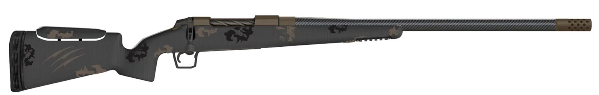 Fierce Carbon Rival FP Bolt Action Rifle FCRFP68WES24MM, 6.8 Western, 24" Threaded, Trophy Camo Carbon Stock, 3 Rds