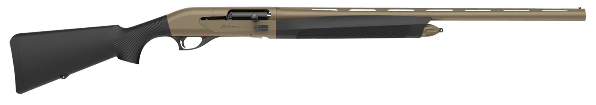 Retay USA Masai Mara Inertia Plus Shotgun K251BRBK26, 12 Gauge, 26", 3.5" Chmbr, Bronze Barrel/Rec, Black Synthetic Furniture, TruGlo Fiber Optic Sight