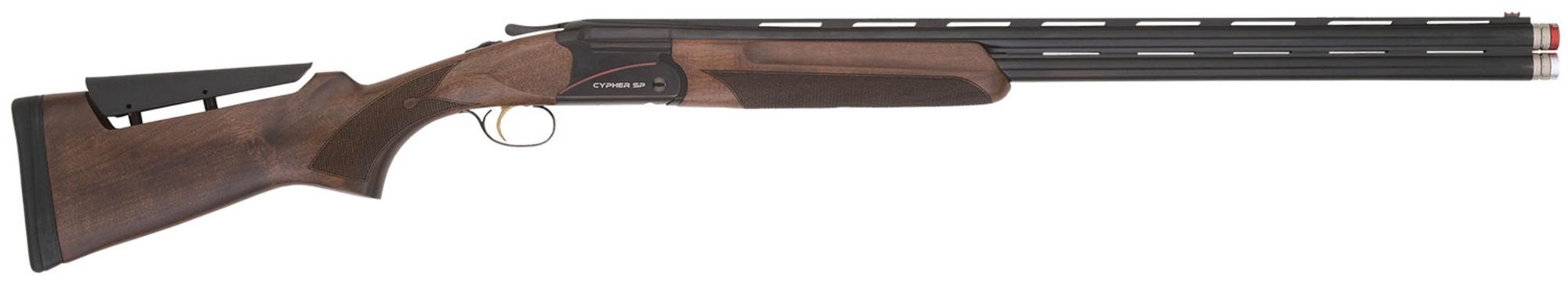TriStar Cypher Sporting Over/Under Shotgun 33180, 12 Gauge, 30", 3" Chmbr, Blued Barrel/Rec, Deluxe Walnut Furniture, Adj. Comb Stock, Fiber Optic Sight
