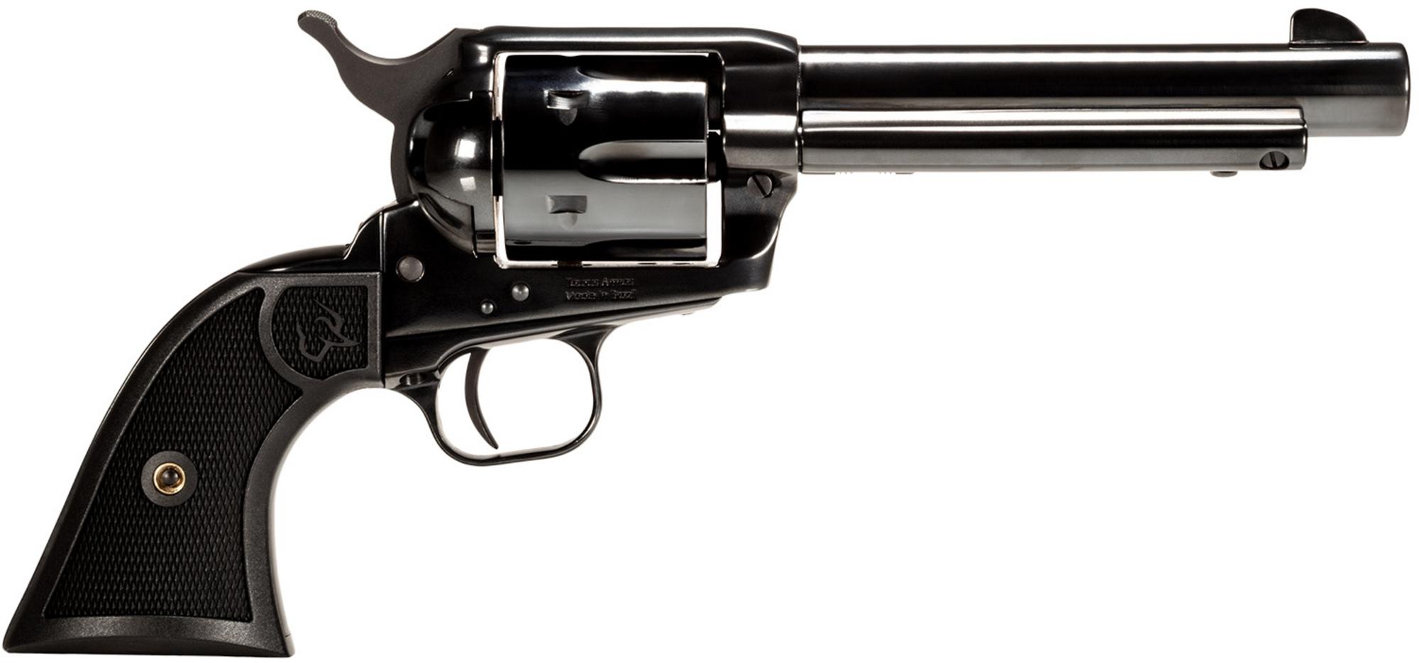 Taurus Deputy Revolver 2D4541, 45 Colt, 4.75", Black Polymer Grips, Polished Black Finish, 6rd