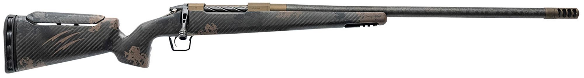 Fierce Carbon Rival FP Bolt Action Rifle FCRFP300PRC24MM, 300 PRC, 24" Threaded, Trophy Camo Carbon Stock, 3 Rds