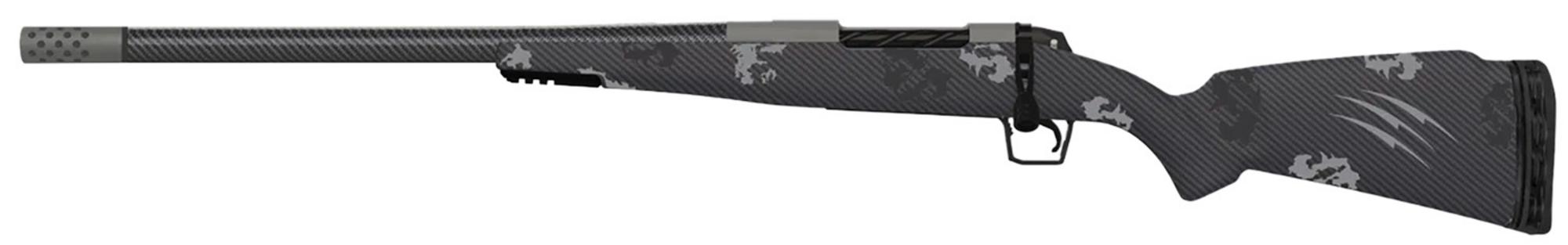 Fierce Carbon Rogue Bolt Action Rifle ROG7PRC22GPLH, 7mm PRC, 22" Threaded, Left Hand, Glacier/Phantom Camo Stock, 3 Rds