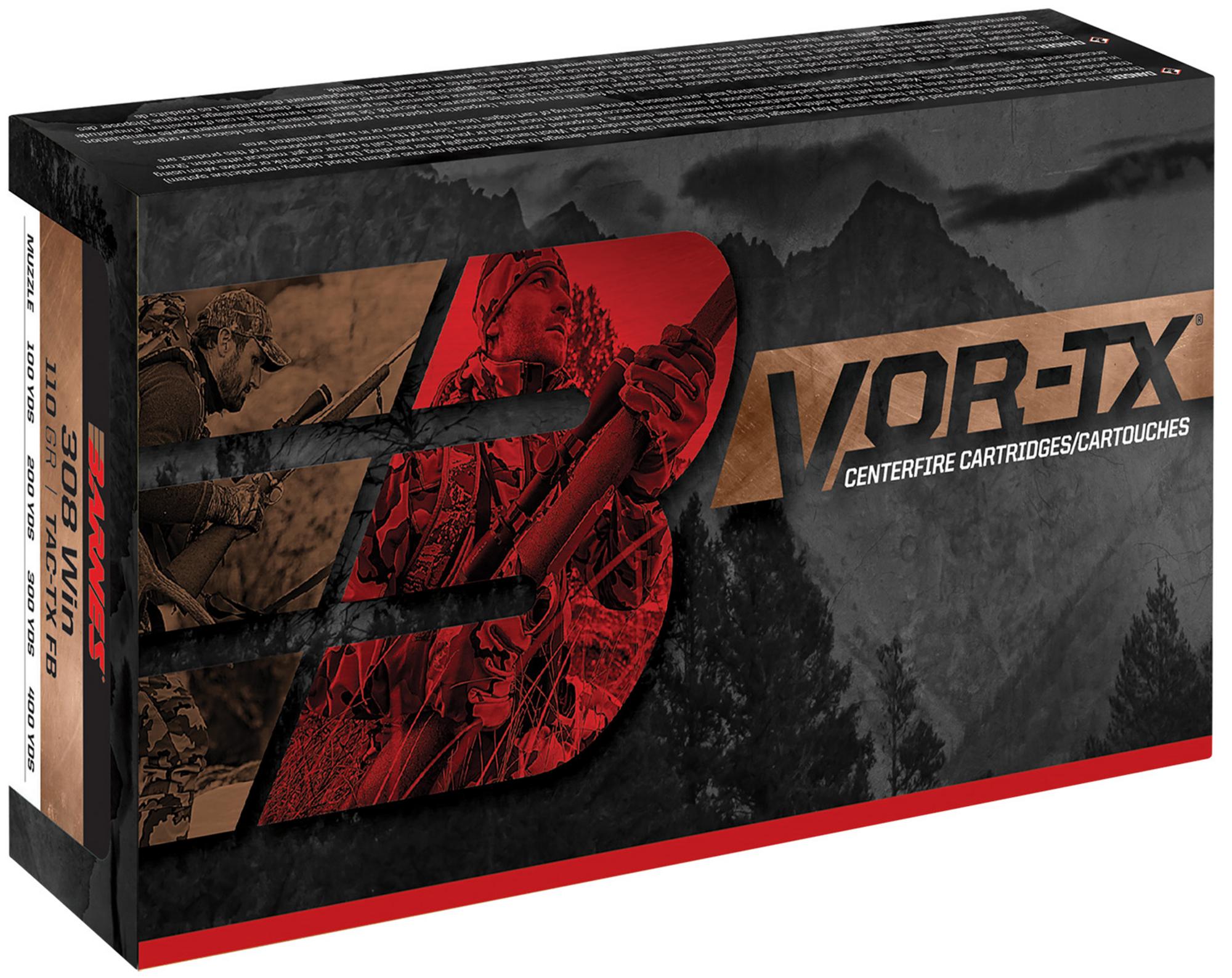 Barnes VOR-TX Rifle Ammunition 32161, 224 Valkyrie, LRX Boat Tail, 77 gr, 20 Rd/Bx