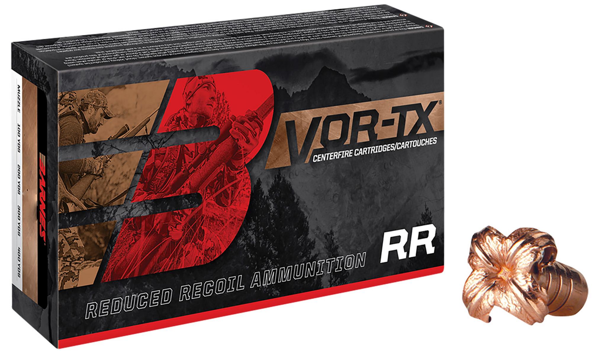 Barnes VOR-TX Rifle Ammunition 32238, 30-06 Springfield, TTSX Boat Tail, 130 gr, 20 Rd/Bx