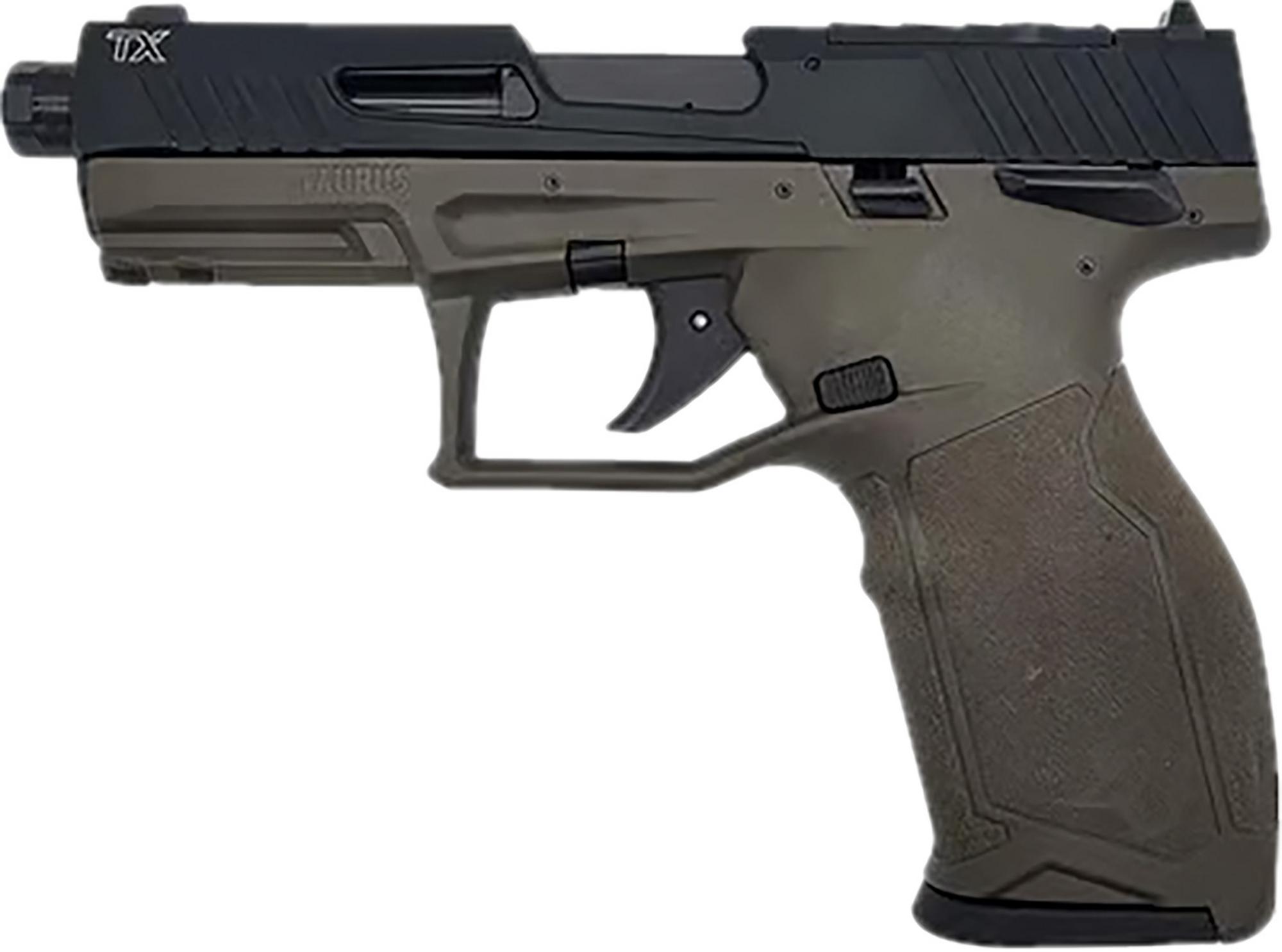 Taurus TX22 Gen 2 T.O.R.O Full Size Pistol 12TX22P141O, 22 LR, 4.10", OD Green Finish, Optic Ready, 22 Rds
