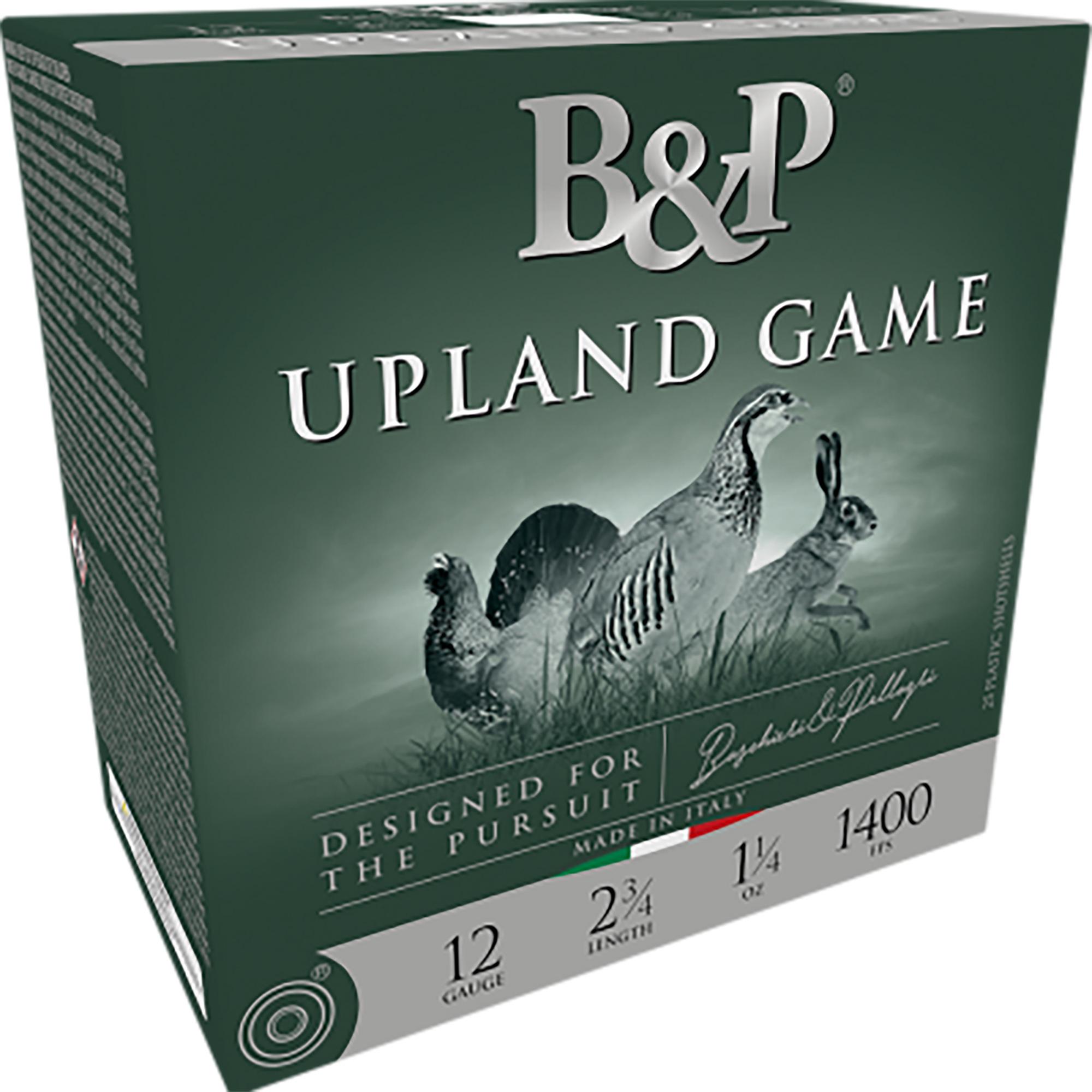 Baschieri & Pellagri Upland Game Shotshells 4103BUP8, 410 Gauge, 3", 3/4 oz, 1125 fps, #8 Lead , 25 Rds/box