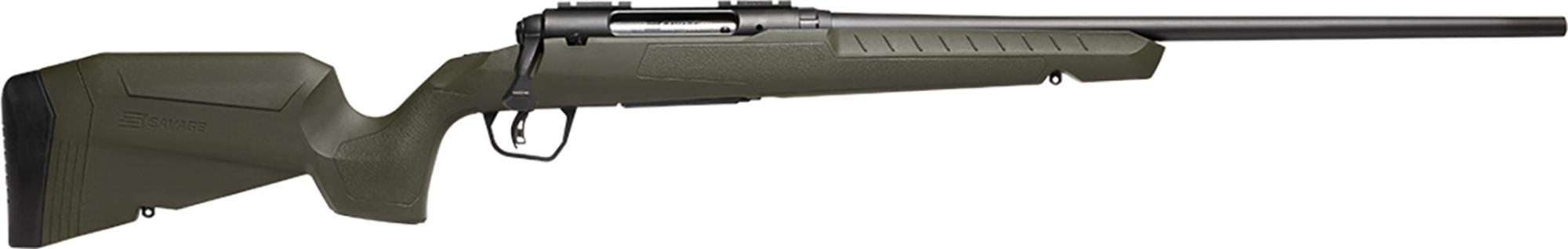 Savage Arms Axis 2 Bolt Action Rifle 32041, 7mm-08 Rem, 22", Green Fixed Stock, 4 Rds