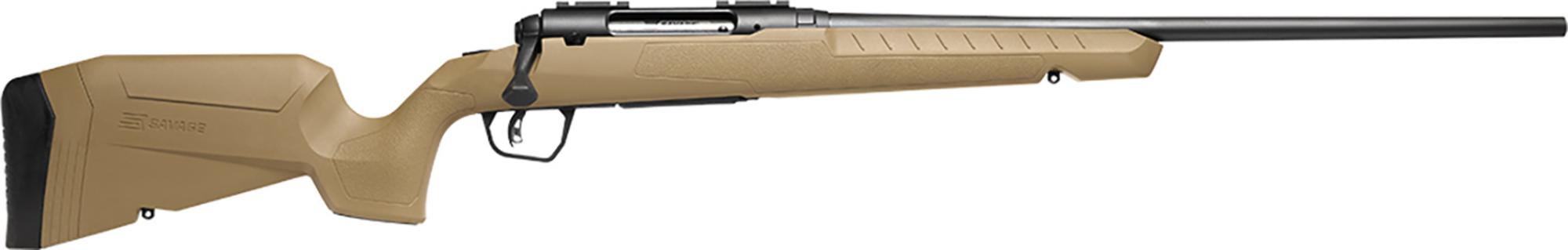 Savage Arms Axis 2 Bolt Action Rifle 32048, 223 Rem, 22", FDE Fixed Stock, 4 Rds