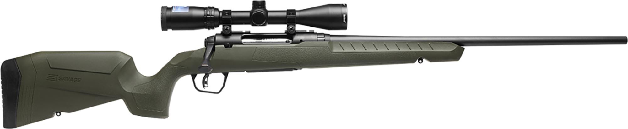 Savage Arms Axis 2 XP Bolt Action Rifle 32154, 308 Win, 22", 3-9x40 Scope, OD Green Fixed Stock, 4 Rds