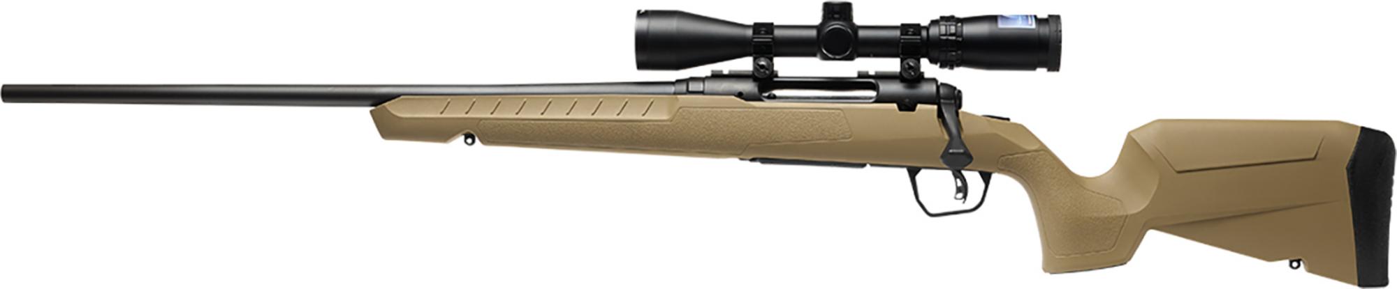Savage Arms Axis 2 XP Compact Bolt Action Rifle 32243, 223 Rem, 22", Left Hand, FDE Fixed Stock, 4 Rds