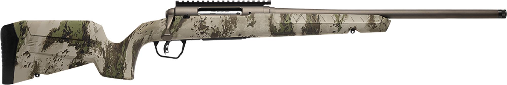 Savage Arms Axis 2 Pro Woodland Compact Bolt Action Rifle 32301, 223 Rem, 20" Threaded, Woodland Camo Stock, 4 Rds