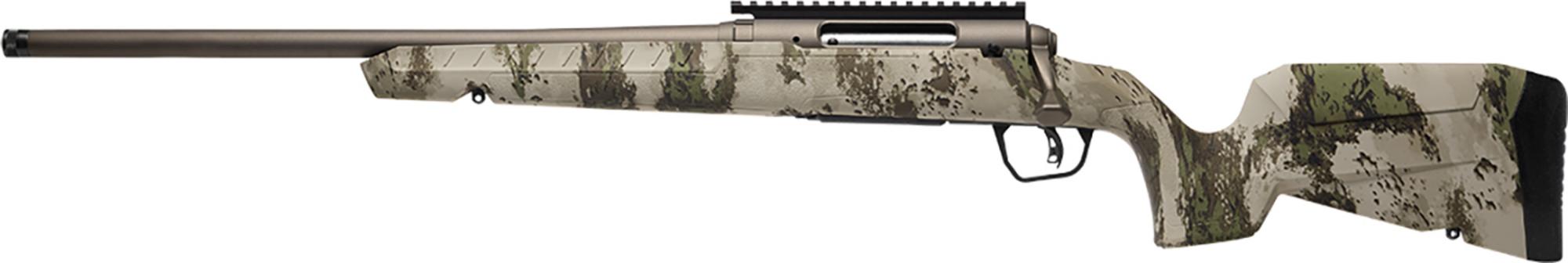 Savage Arms Axis 2 Pro Woodland Compact Bolt Action Rifle 32312, 308 Win, 20" Threaded, Left Hand, Woodland Camo Stock, 4 Rds