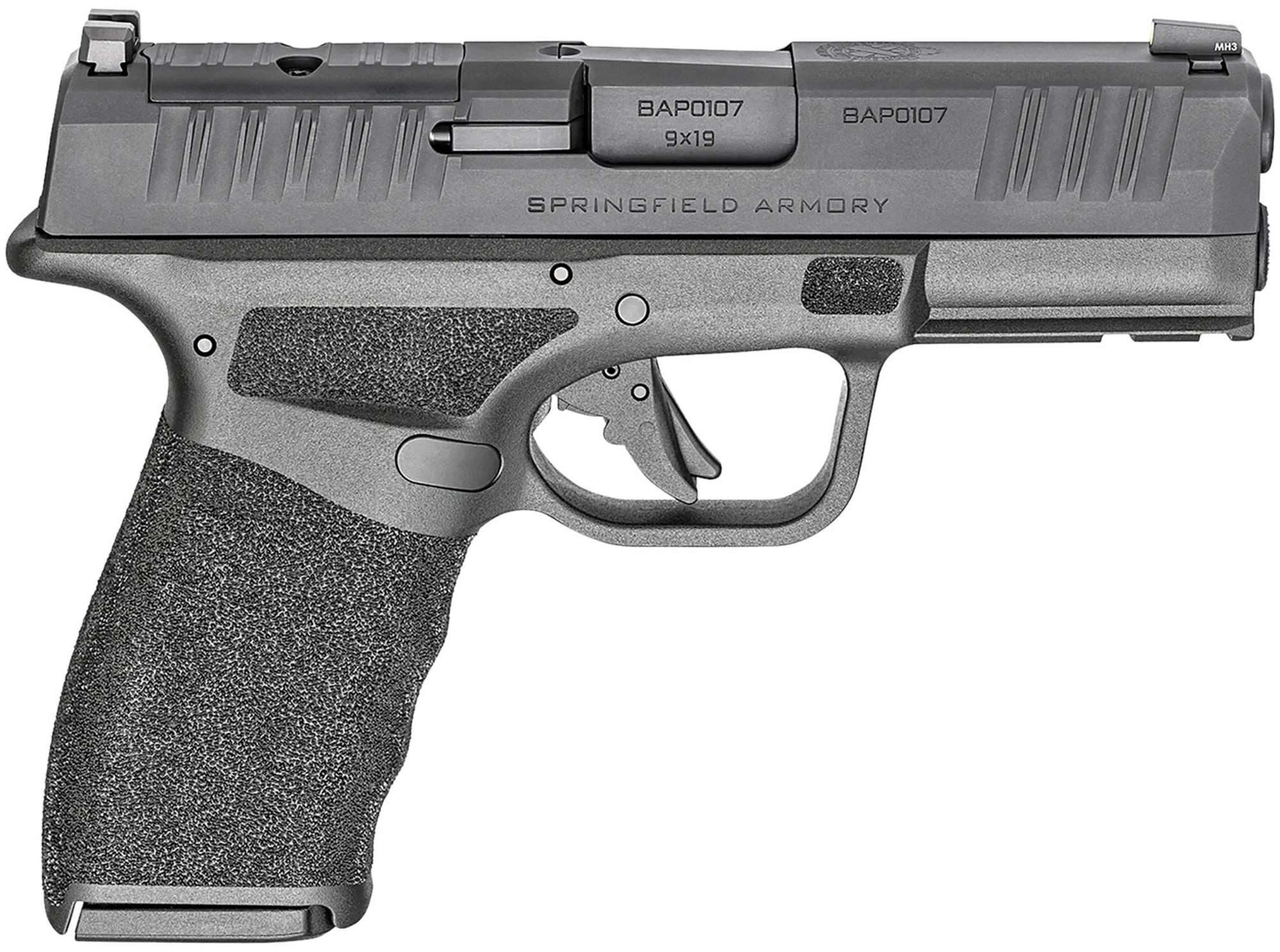 Springfield Hellcat Pro OSP Pistol Gear Up Package HCP9379BOSP15GU24, 9mm, 3.7", Optic Ready, w/ Viridian RFX-11 Green Dot, Black Finish, 15 Rds