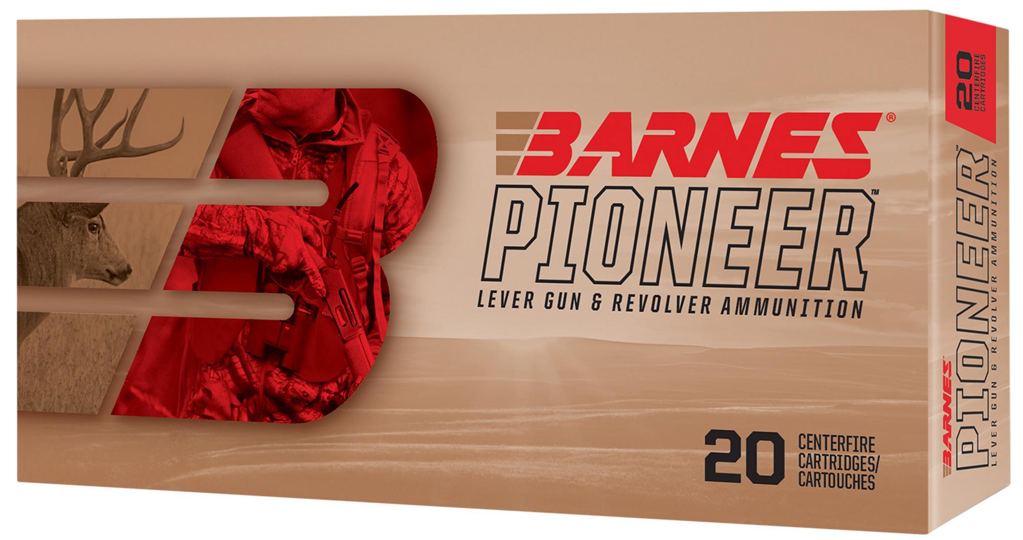 Barnes Pioneer Pistol Ammunition 32143, 45 Colt, XPB, 200 gr, 1190 fps, 20 Rd/Bx