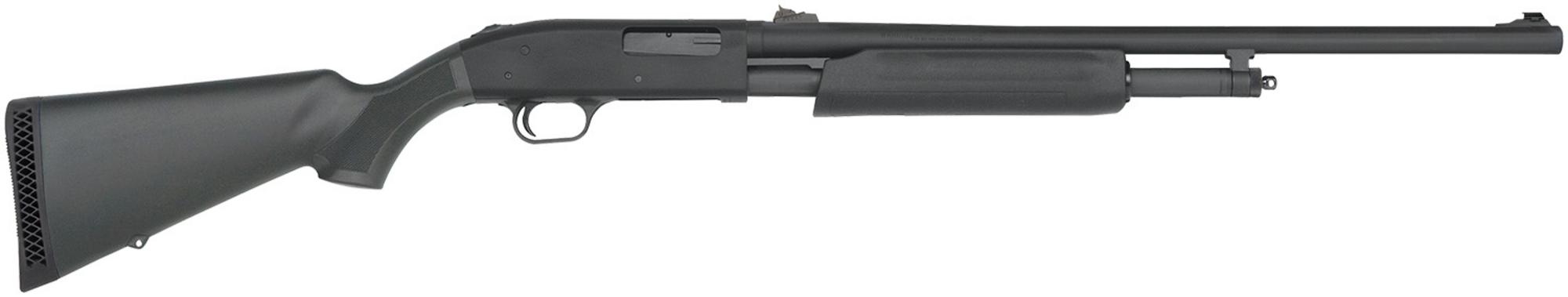 Mossberg 500 Shotgun 56435, 20 Gauge, 24", 3" Chmbr, Black Synthetic Stock