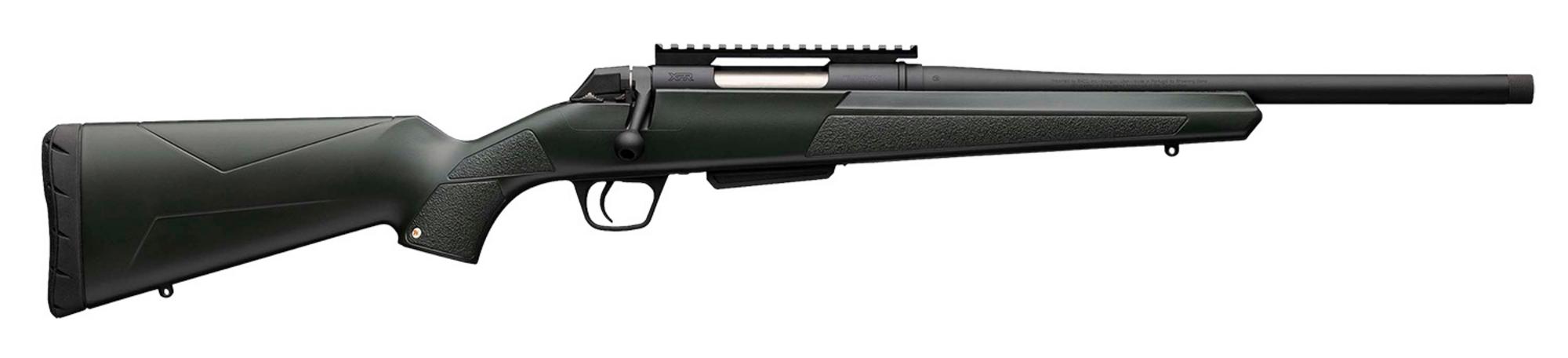 Winchester XPR Stealth SR Bolt Action Rifle 5357572002, 400 Legend, 16.50", Black/Green Stock, 3 Rds
